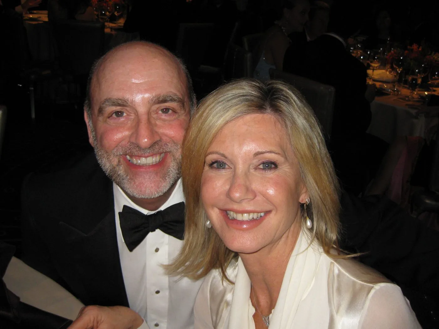 Olivia Newton-John and Brian Seth Hurst